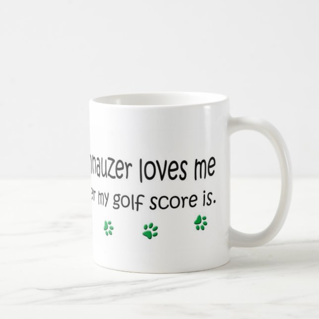 MiniSchnauzer Coffee Mug (Right)