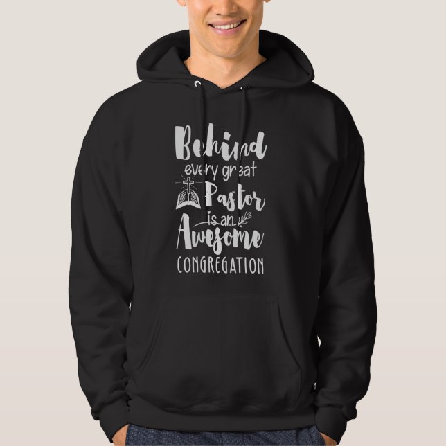 Minister  For Clergy Pastor Appreciation Hoodie (Front)