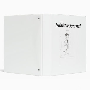 MINISTER JOURNAL 3 RING BINDER