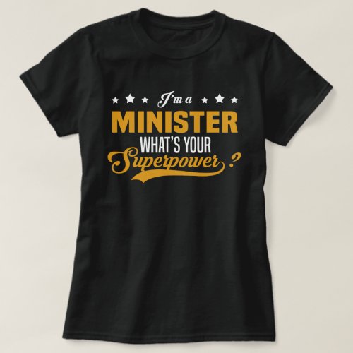 Minister T_Shirt
