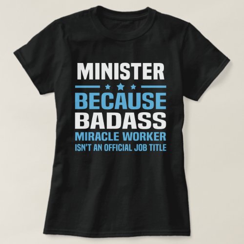 Minister T_Shirt