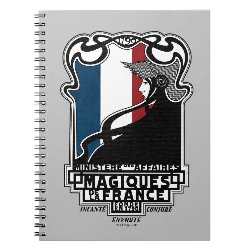 Ministre des Affaires Magiques de la France Logo Notebook