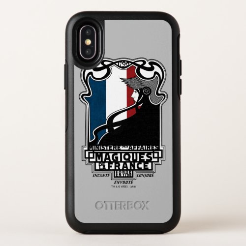 Ministre des Affaires Magiques de la France Logo OtterBox Symmetry iPhone X Case