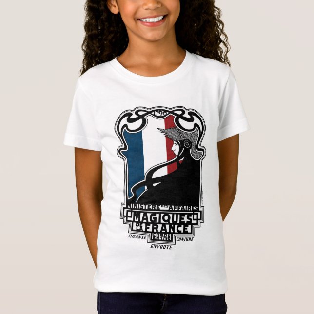 Ministère des Affaires Magiques de la France Logo T-Shirt (Front)