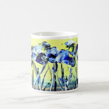 Ministering In Blue Coffee Mug by HeARTForGod at Zazzle