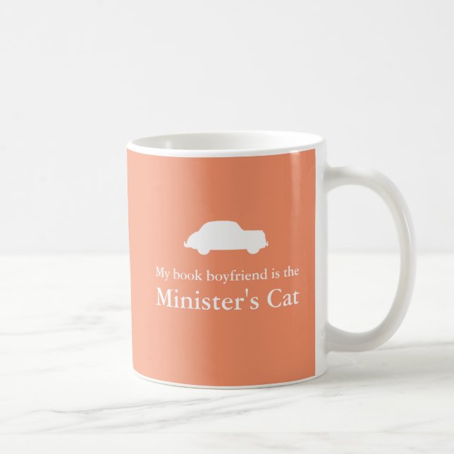 Minister's Cat Mug (Right)