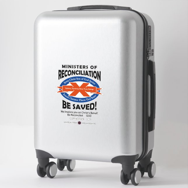 Ministers of Reconciliation Sticker (Suitcase)