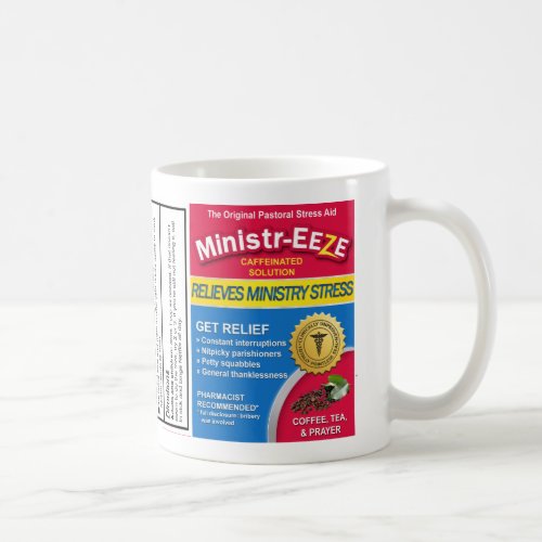 Ministr_Eeze Gift for Pastors Coffee Mug