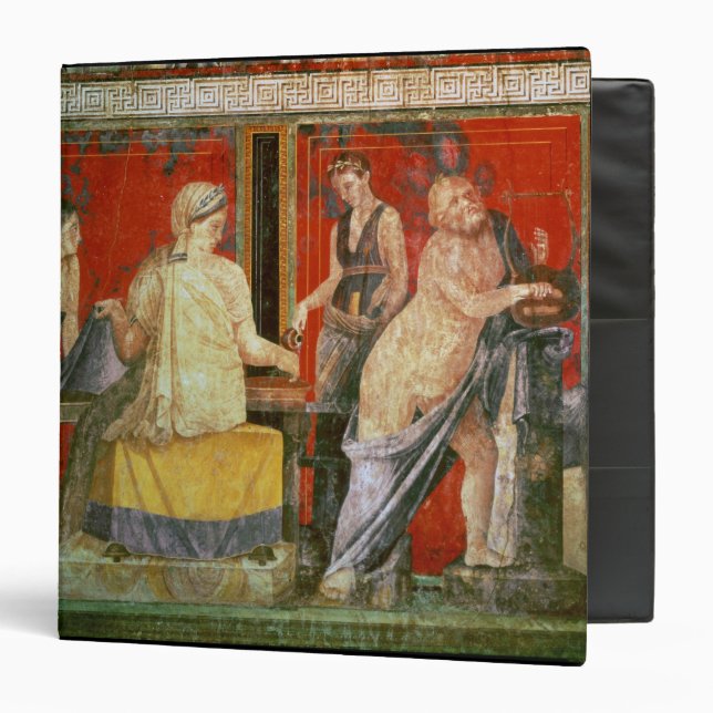 Ministrant Carrying a Tray of Food Binder (Front/Inside)