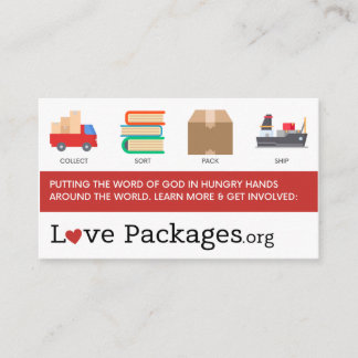 Ministry Cards (Pack of 100)