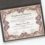 Ministry Certificate of Ordination<br><div class="desc">Our ordination certificate is perfect for ministers, pastors, and religious leaders. Customize it with your name, ordination date, and any other details to create a personalized certificate that reflects your commitment and dedication. If you wish to change the design further, simply click the blue "Customize It" button. Whether you're officiating...</div>