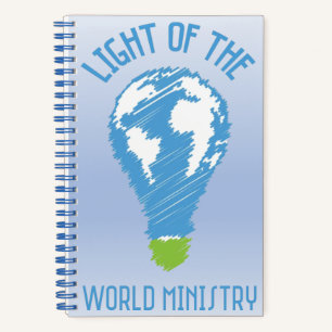 Ministry Logo 5.5" x 8.5" Spiral Notebook