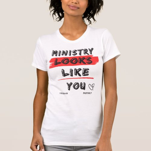 MINISTRY LOOKS LIKE YOU design  T_Shirt