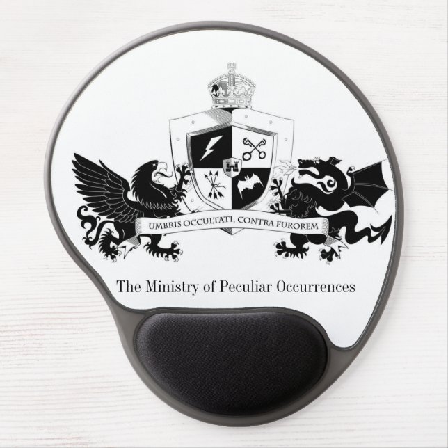 Ministry of Peculiar Occurrences gel mousemat Gel Mouse Pad (Front)