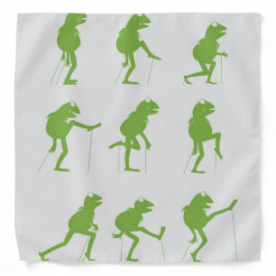 Ministry of Silly Frog Walks Bandana