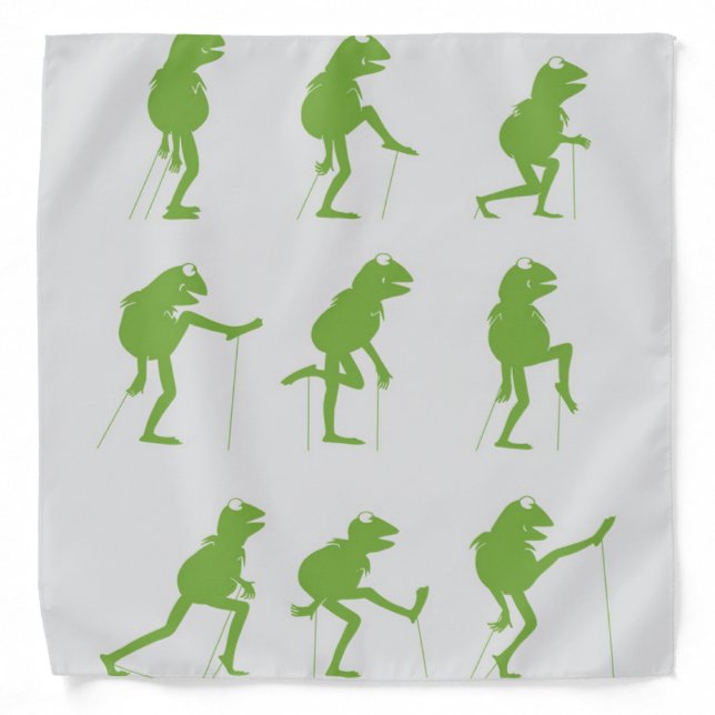 Ministry of Silly Frog Walks Bandana (Front)