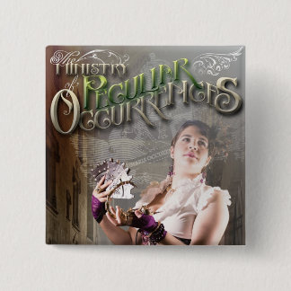 Ministry Square Button- Scorpion Pinback Button