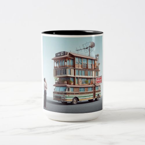 Minivan Camper Funny Coffee Mug _ Laugh Daily