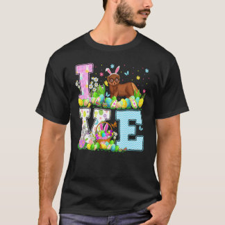 Mink Easter Egg Hunt Love Mink Easter Sunday T-Shirt