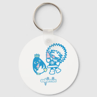 Minky and Rocky Keychain