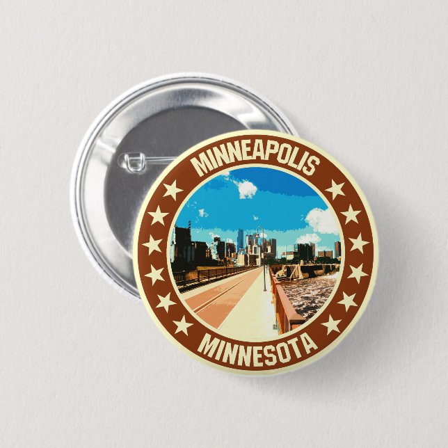  Minneapolis                                       Button (Front & Back)