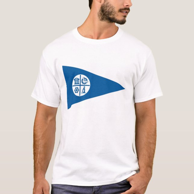 minneapolis city flag united states america T-Shirt (Front)