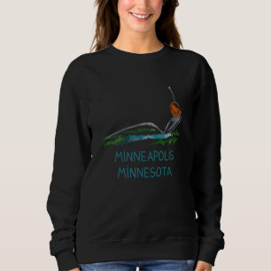 Minneapolis City Minnesota souvenir  for men women Sweatshirt