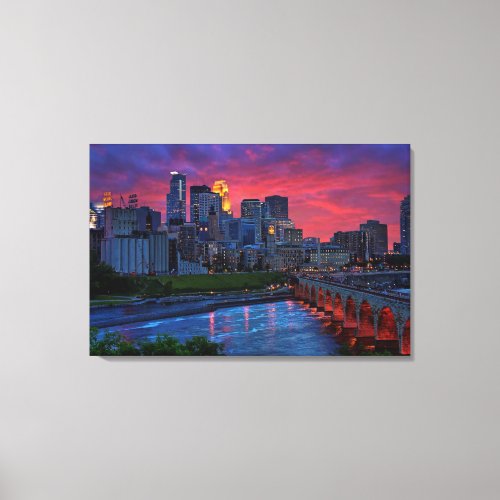 Minneapolis Eye Candy Canvas Print