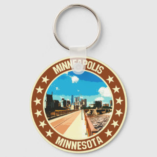 Minneapolis Keychain