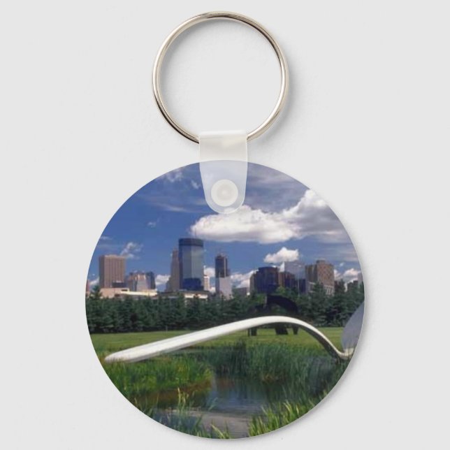 Minneapolis memorabilia keychain (Front)