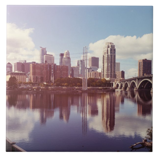 Minneapolis Minnesota  Ceramic Tile (Front)