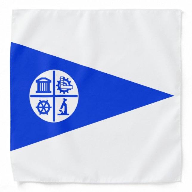 Minneapolis (Minnesota) City flag Bandana (Front)