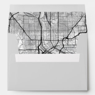 Minneapolis, Minnesota City Map Envelope