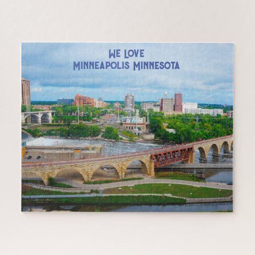 Minneapolis Minnesota  Jigsaw Puzzle
