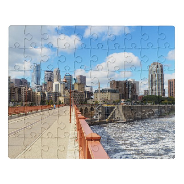 Minneapolis Minnesota Jigsaw Puzzle (Puzzle Horizontal)