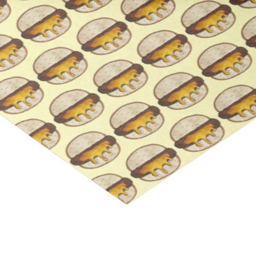 Minneapolis Minnesota Jucy Juicy Lucy Cheeseburger Tissue Paper