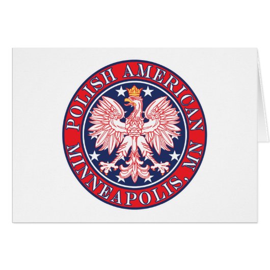 Minneapolis Minnesota Polish Cards (Front Horizontal)
