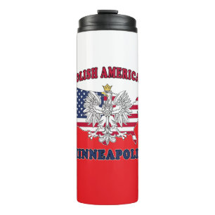 Minneapolis Minnesota Polish Thermal Tumbler
