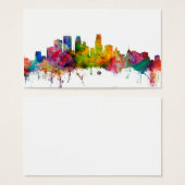 Minneapolis Minnesota Skyline (Front & Back)