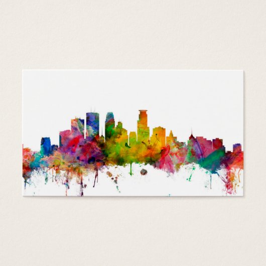 Minneapolis Minnesota Skyline (Front)