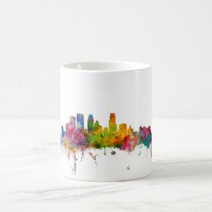 Minneapolis Minnesota Skyline Coffee Mug