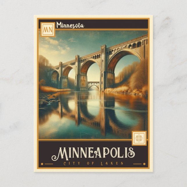 Minneapolis, Minnesota  | Vintage Postcard (Front)