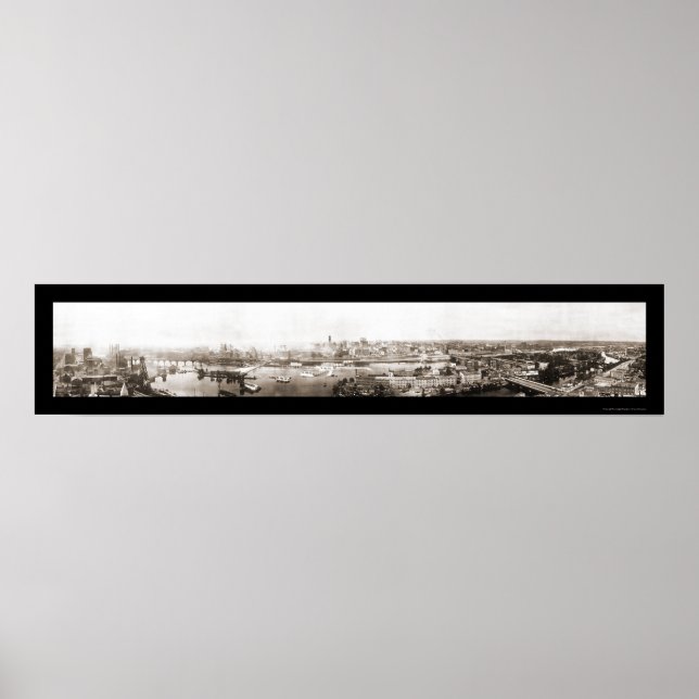 Minneapolis, MN Photo 1915 Poster (Front)