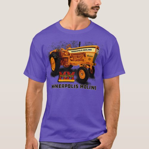 Minneapolis Moline Tractors USA T_Shirt