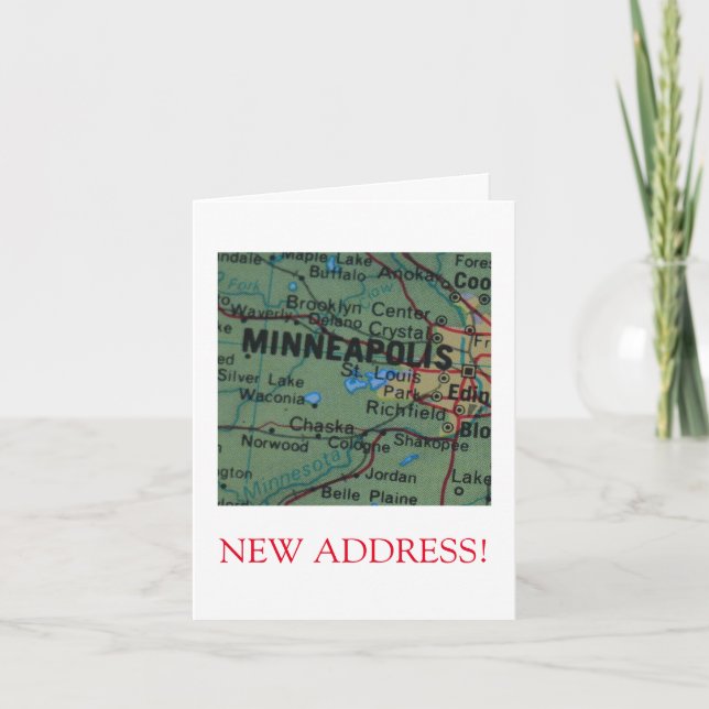 Minneapolis New Address announcement (Front)