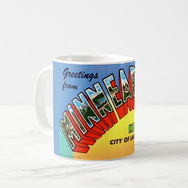  Minneapolis Postcard Mug (Front Left)