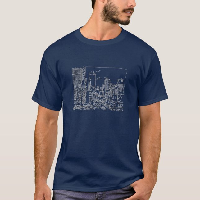 minneapolis sky line T-Shirt (Front)
