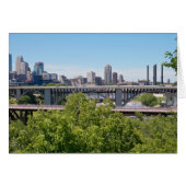 Minneapolis Skyline and Bridges (Front Horizontal)