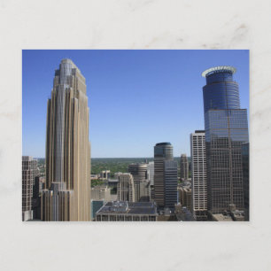 Minneapolis Skyline from the Foshay Tower Postcard