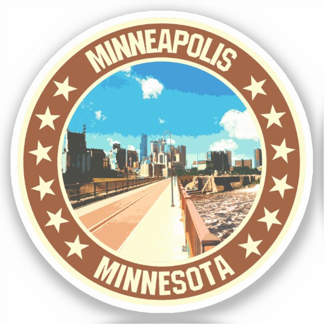  Minneapolis                                       Sticker (Front)